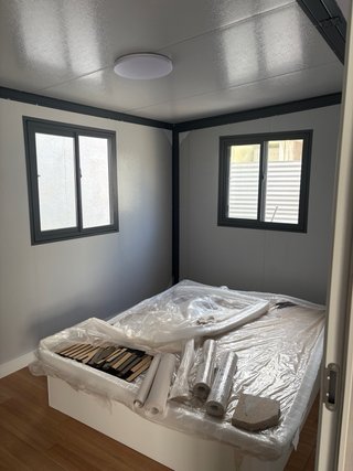 Casa prefabricada 72m² contenedor expandible