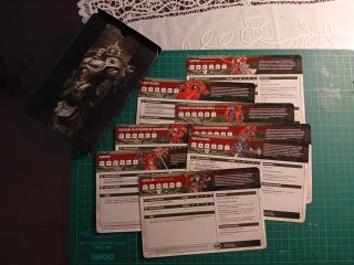 Tarjetas Datos Warhammer Armageddon Marines