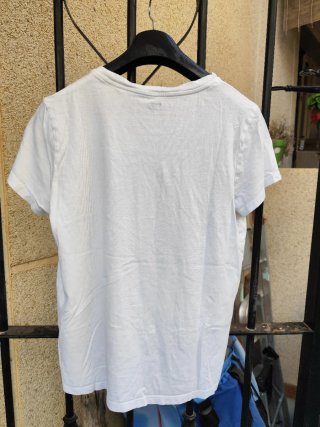Camiseta Levi's Estampada Floral Blanca