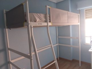 Cama alta Ikea 97x207 cm
