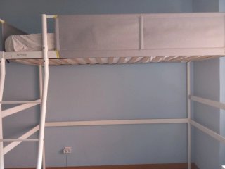 Cama alta Ikea 97x207 cm