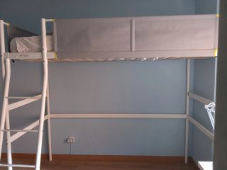 Cama alta Ikea 97x207 cm