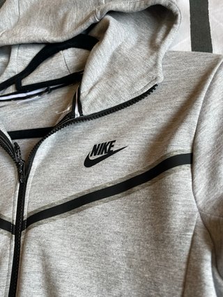 Chaqueta Nike Tech Fleece Full-Zip Gris