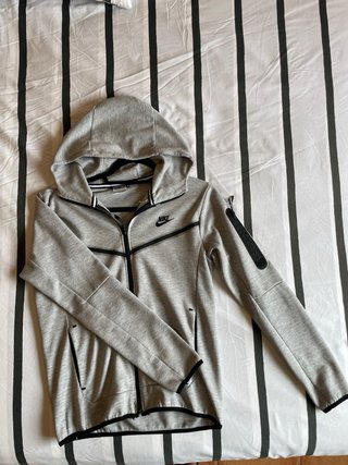 Chaqueta Nike Tech Fleece Full-Zip Gris