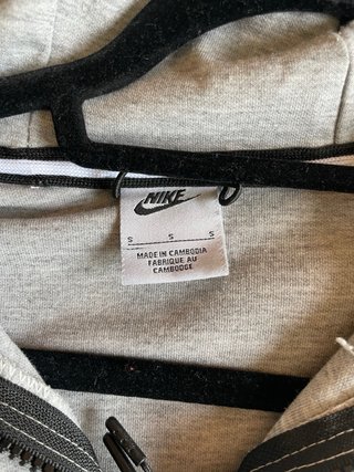 Chaqueta Nike Tech Fleece Full-Zip Gris
