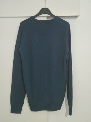 Maglioncino uomo verde petrolio