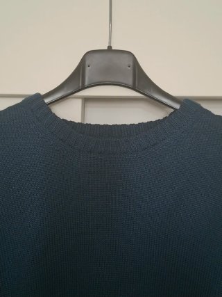 Maglioncino uomo verde petrolio
