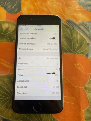 iPhone 6 Plata