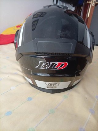 Casco Moto Integral Negro Bild talla M