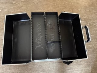 Maletín Organizador Maquillaje Aluminio