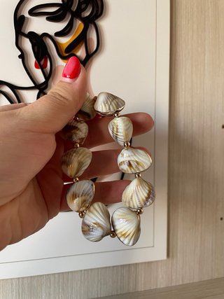 Pulsera de conchas vintage