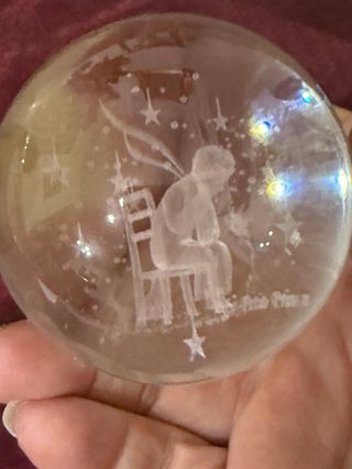 Palla Cristallo Il Piccolo Principe