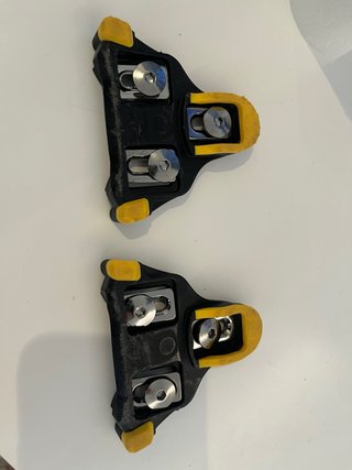 Cales Shimano SPD-SL Amarillas
