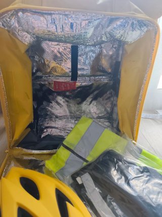 Mochila Glovo repartidor