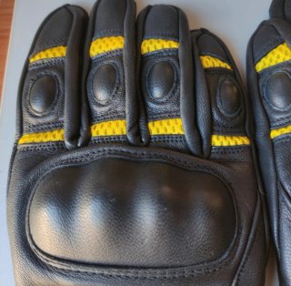 Guantes Moto de piel y neopreno a estrenar