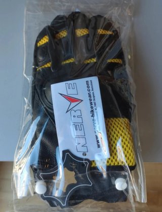 Guantes Moto de piel y neopreno a estrenar