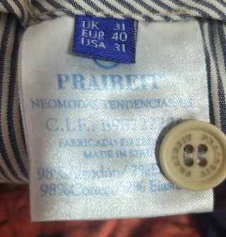 Pantalón chino corto beige