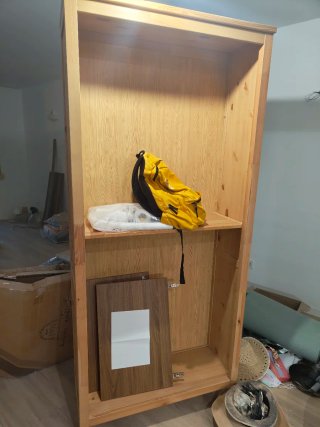 Librería madera Hemnes IKEA