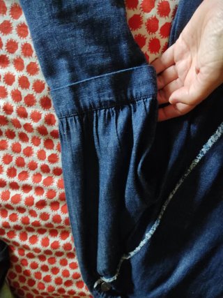 Camisa Waven azul TALLA GRANDE