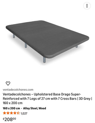 Base cama 160x200