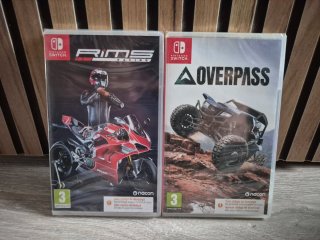 RIMS Racing y Overpass Nintendo Switch NUEVOS