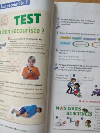 Libro Promenade Français A2 Hachette