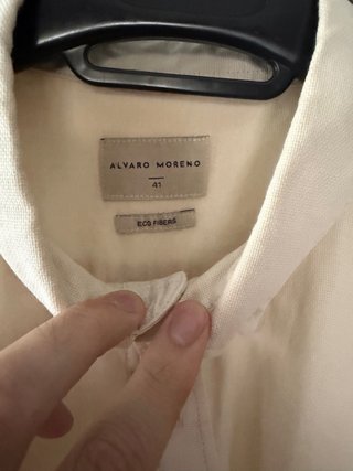 Camisa Álvaro Moreno Beige Talla 41