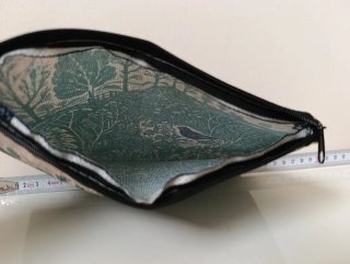 Neceser estampado pájaros y paisaje