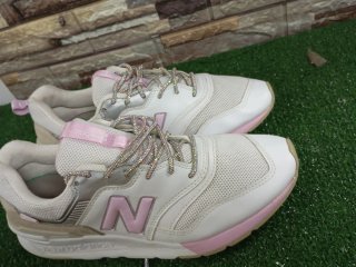 New Balance Scarpe Donna Rosa Bianco