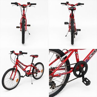 Bicicleta Orbea Roja Niño 6-10 Años