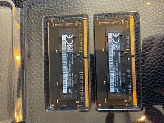 2x Micron 4GB DDR4 SODIMM RAM MTA4ATF51264HZ-2G6E3