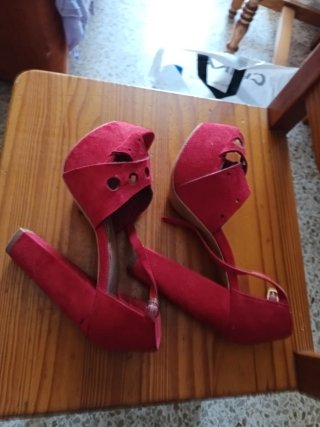 Zapatos de vestir rojos
