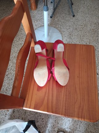 Zapatos de vestir rojos