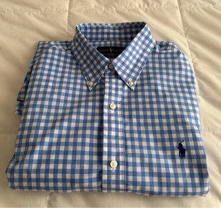 Camisa Ralph Lauren cuadros azul