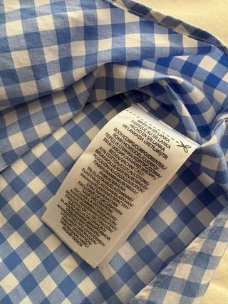Camisa Ralph Lauren cuadros azul