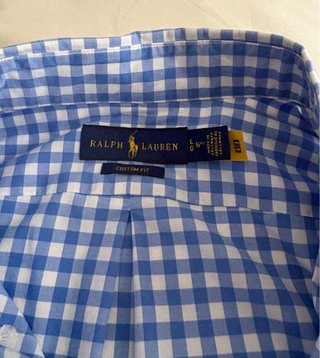 Camisa Ralph Lauren cuadros azul