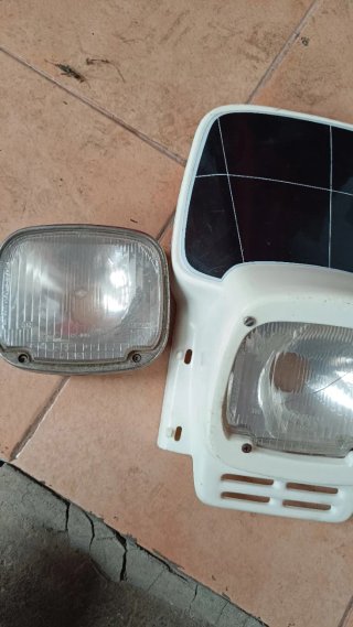 Careta Faro Polisport Blanca