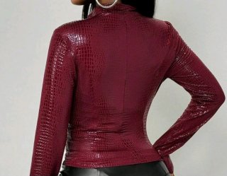 Chaqueta TL efecto piel
