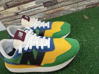 New Balance Scarpe Uomo Ginnastica Blu/Verde/Giall