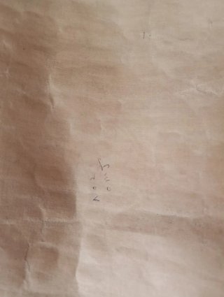 Thangka Tibetana Firmada - Proviene de Japón