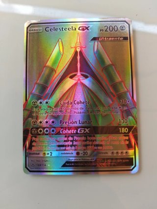 Celesteela GX Carta Pokémon Full Art Ultra Rare 14