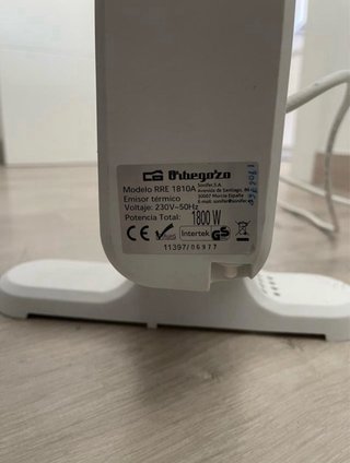 Emisores Térmicos Orbegozo. Bajo Consumo.