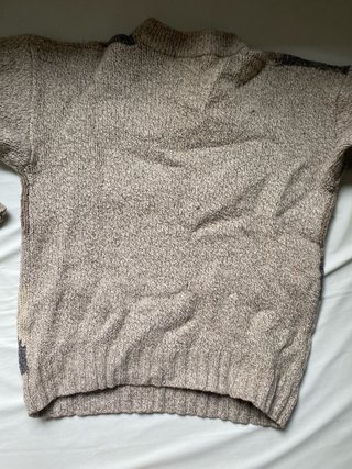 Jersey de invierno con rombos