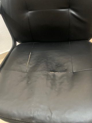 Silla de oficina negra