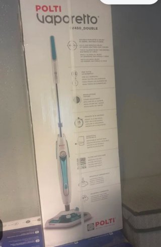 ESCOBA VAPOR POLTI VAPORETTO - PRECINTADA