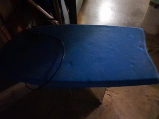 Tabla de surf azul