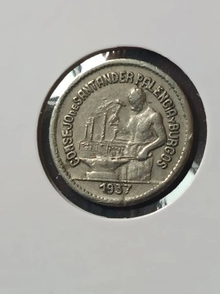 Monedas Guerra Civil 50 céntimos 1,2 pesetas