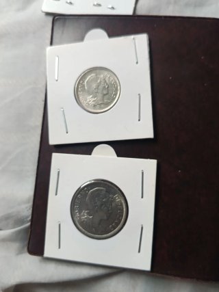 Monedas Guerra Civil 50 céntimos 1,2 pesetas