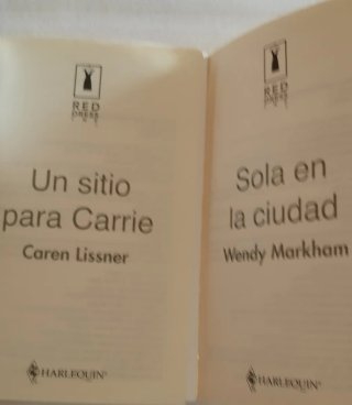 Pack "Sola en la ciudad" y "Un sitio para Carrie"