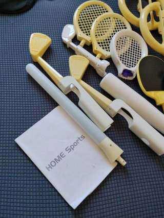 Accesorios Wii: Volantes, Raquetas, Palas,Espada..